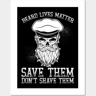 Beard Lives Matter Posters and Art